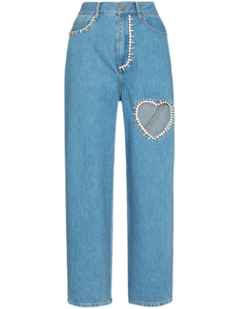 Heart Studded loveable Jeans