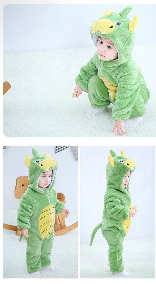 Toddler Animal Jumpsuit Pajamas