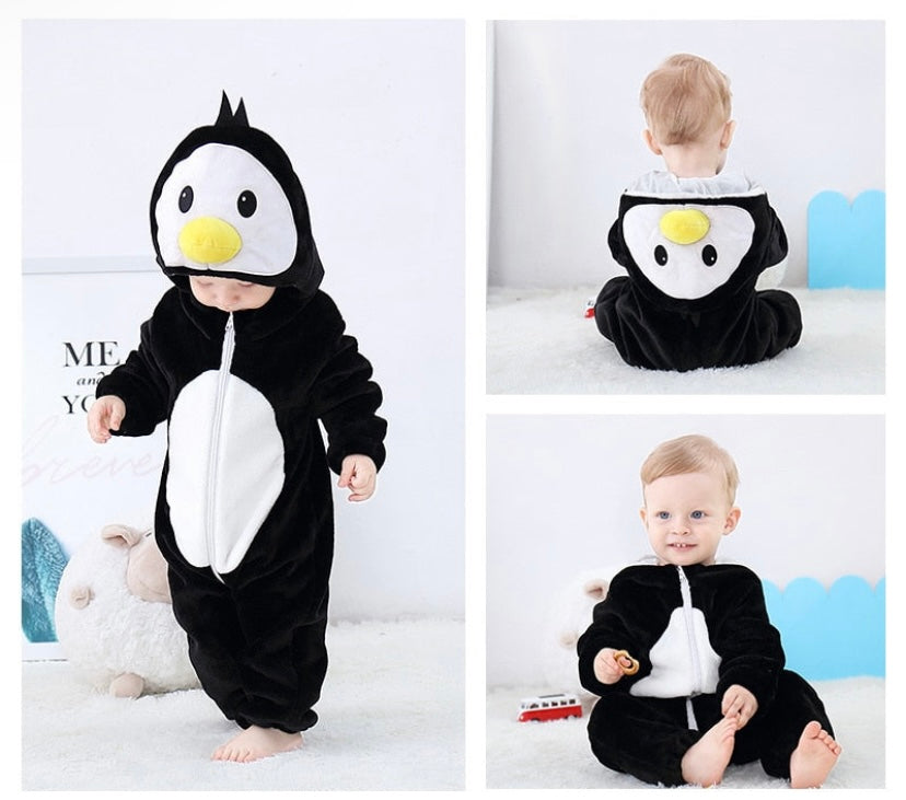 Toddler Animal Jumpsuit Pajamas