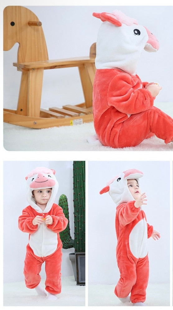 Toddler Animal Jumpsuit Pajamas