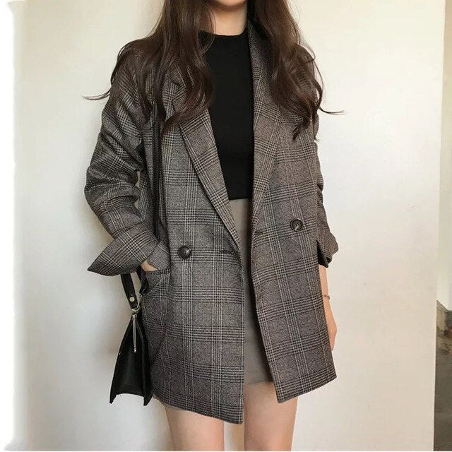 Plaid Vintage Blazer