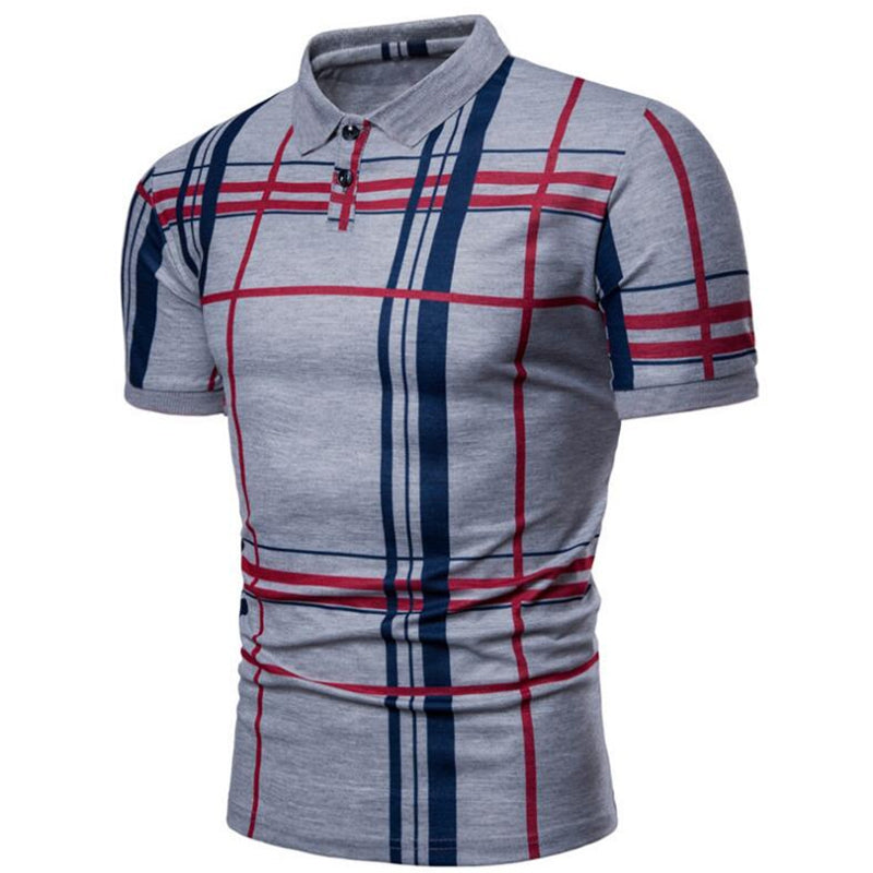 Grid Polo Shirt