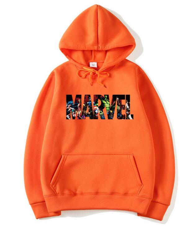 “Marvel Print”  Hoodie