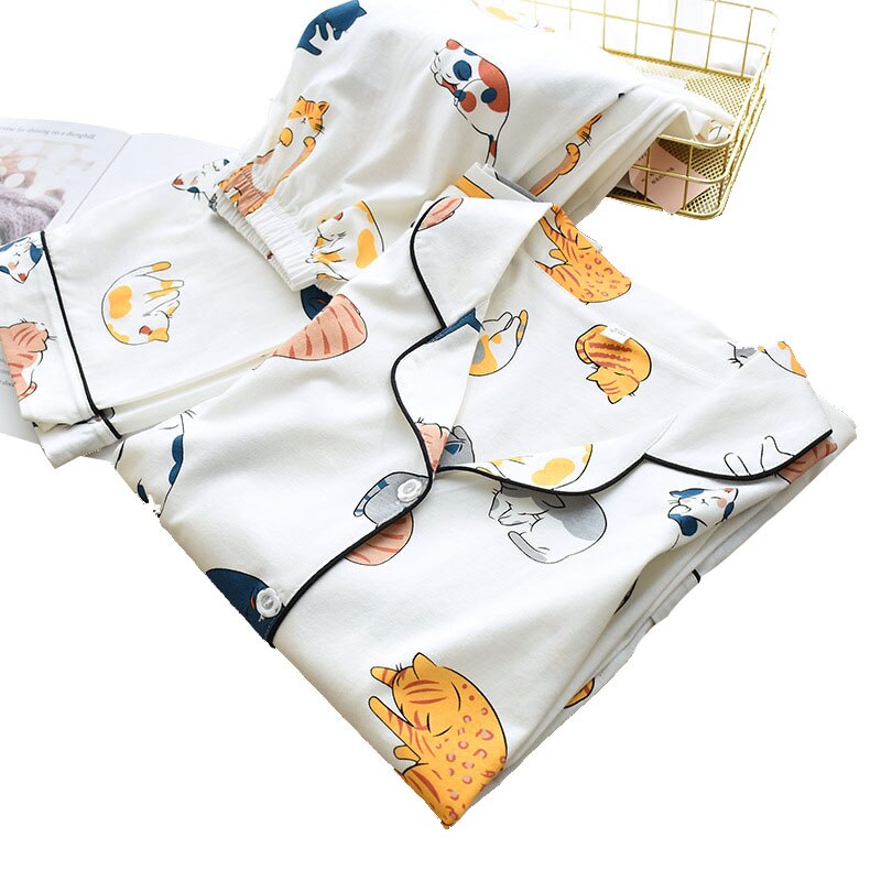 Club House Kitten Pajamas Set