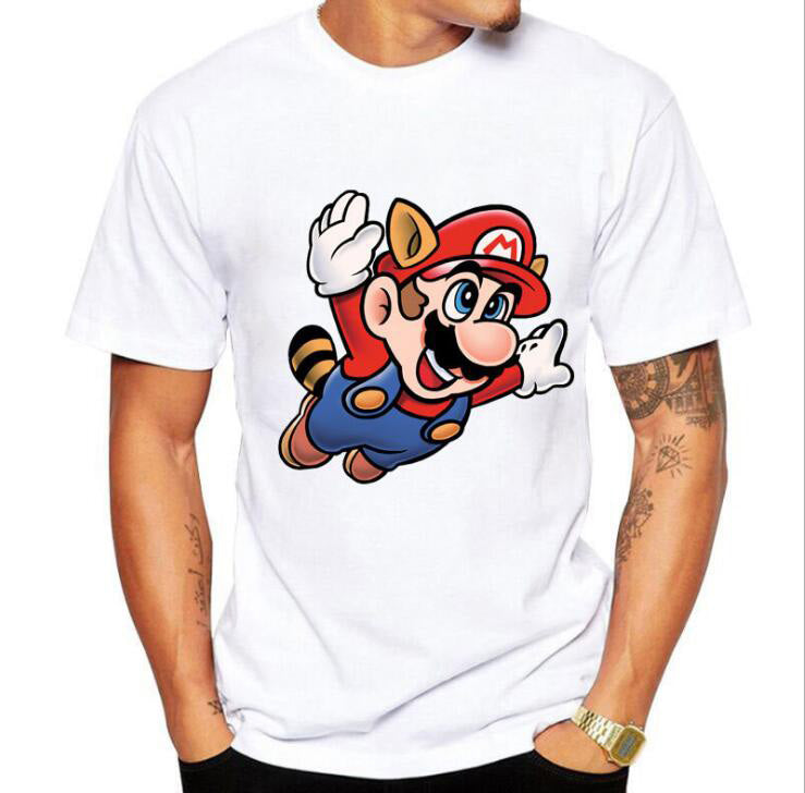 Mario Mushroom Graphics T-shirt