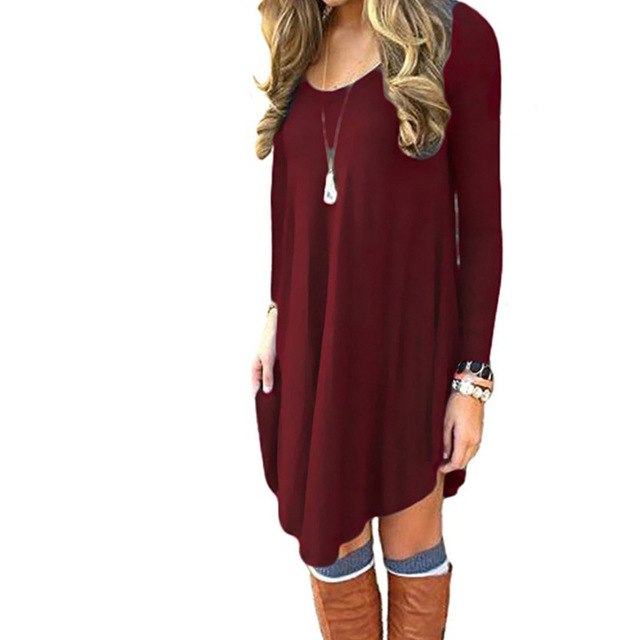 Loose T-Shirt Dress