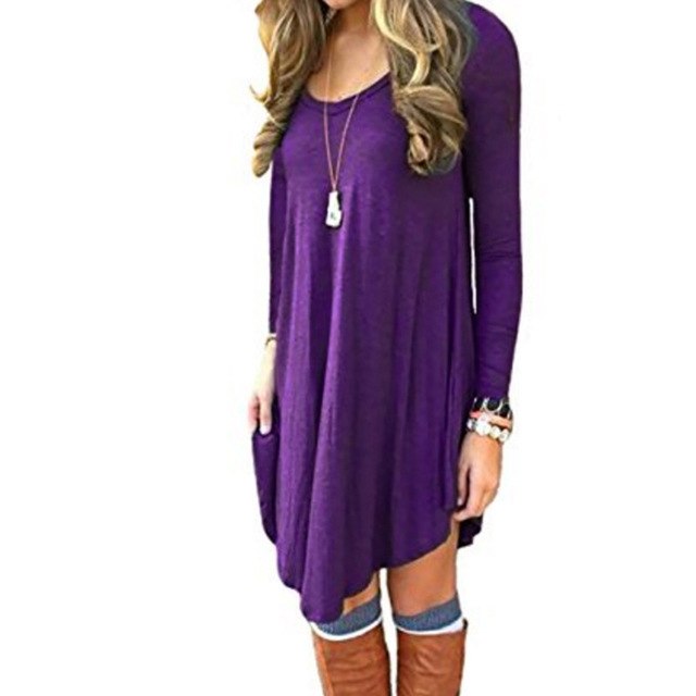 Loose T-Shirt Dress