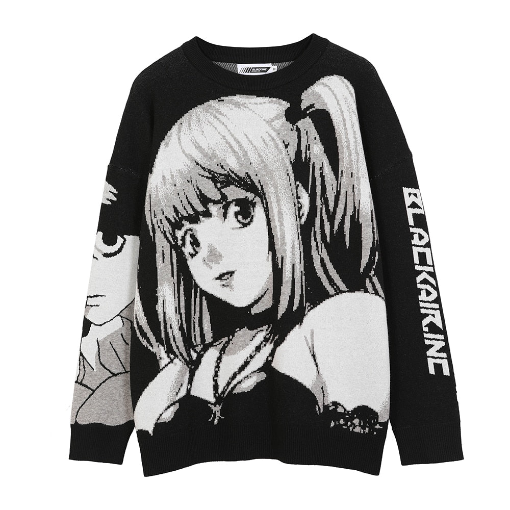 “Oversized Anime” Sweater