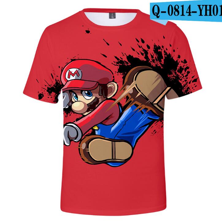 Mario Mushroom Graphics T-shirt