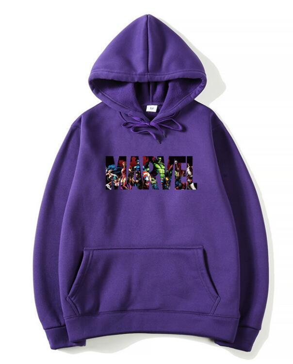 “Marvel Print”  Hoodie