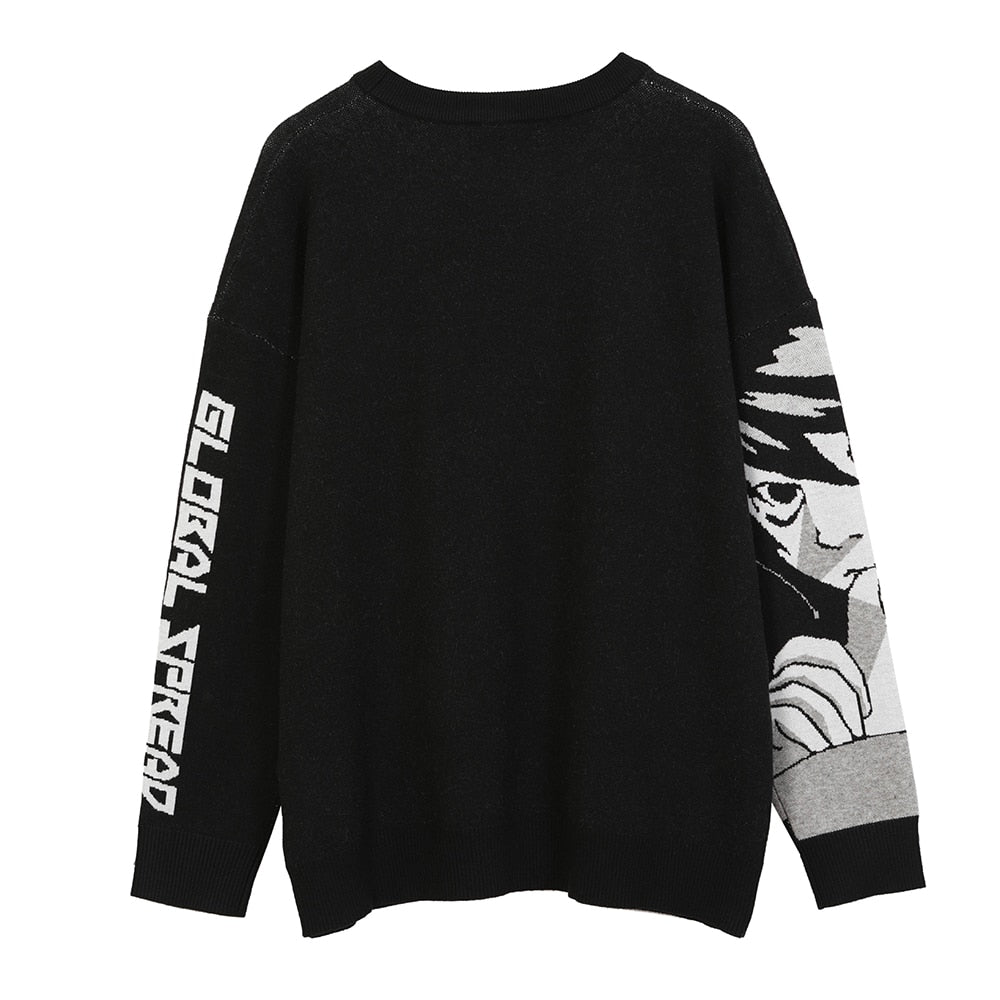 “Oversized Anime” Sweater