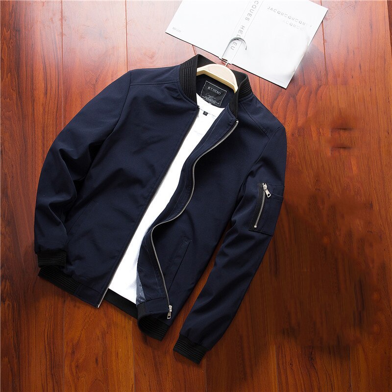 Bomber Zipper Jacket