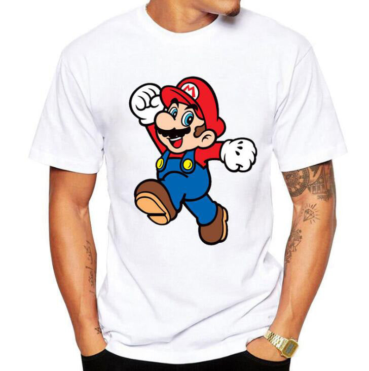 Mario Mushroom Graphics T-shirt