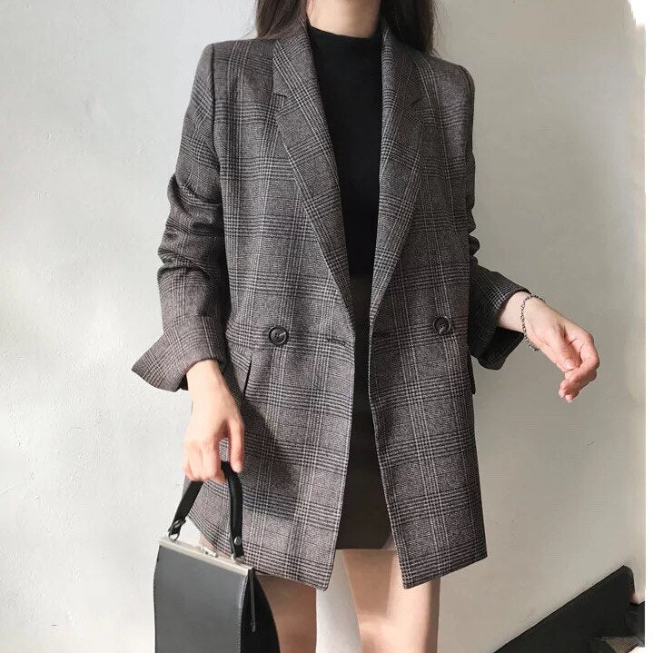 Plaid Vintage Blazer