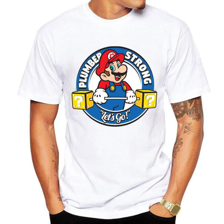 Mario Mushroom Graphics T-shirt