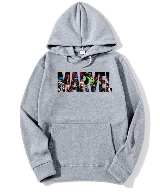 “Marvel Print”  Hoodie