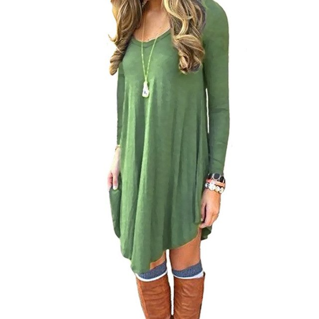 Loose T-Shirt Dress