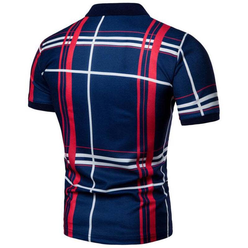 Grid Polo Shirt