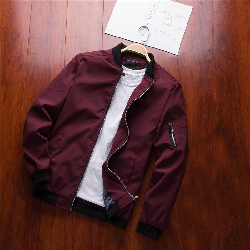 Bomber Zipper Jacket