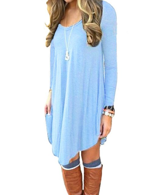 Loose T-Shirt Dress