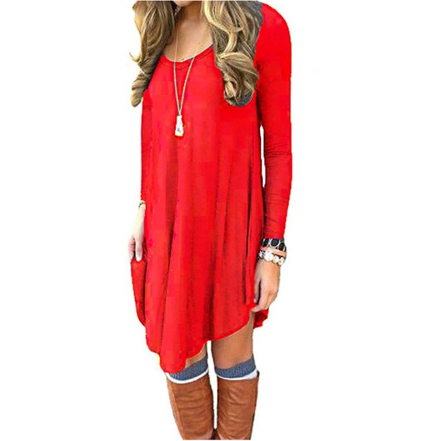 Loose T-Shirt Dress