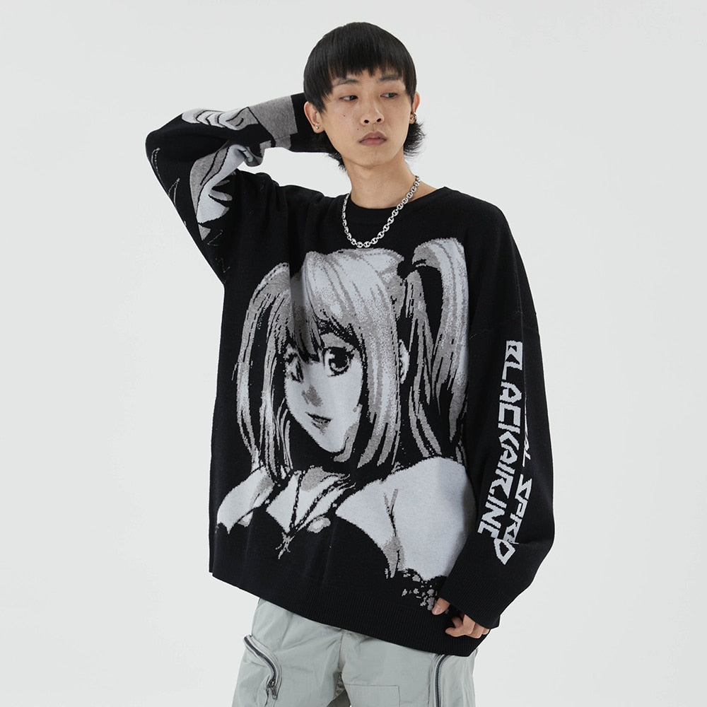 “Oversized Anime” Sweater