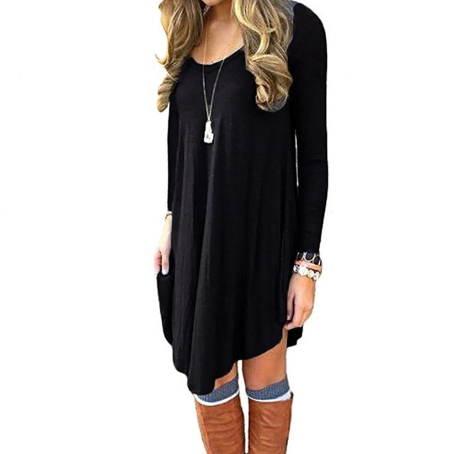 Loose T-Shirt Dress