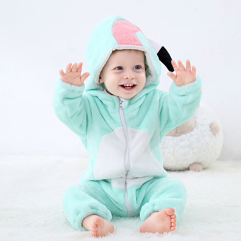 Toddler Animal Jumpsuit Pajamas