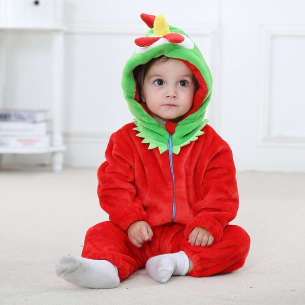 Toddler Animal Jumpsuit Pajamas