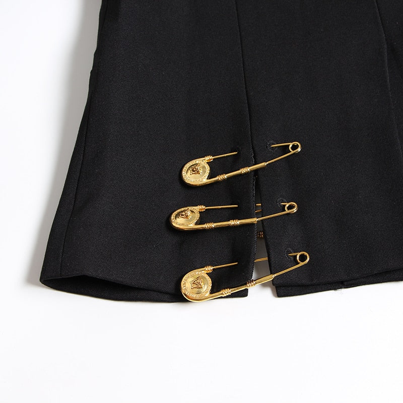 Hollow Notched Blazer