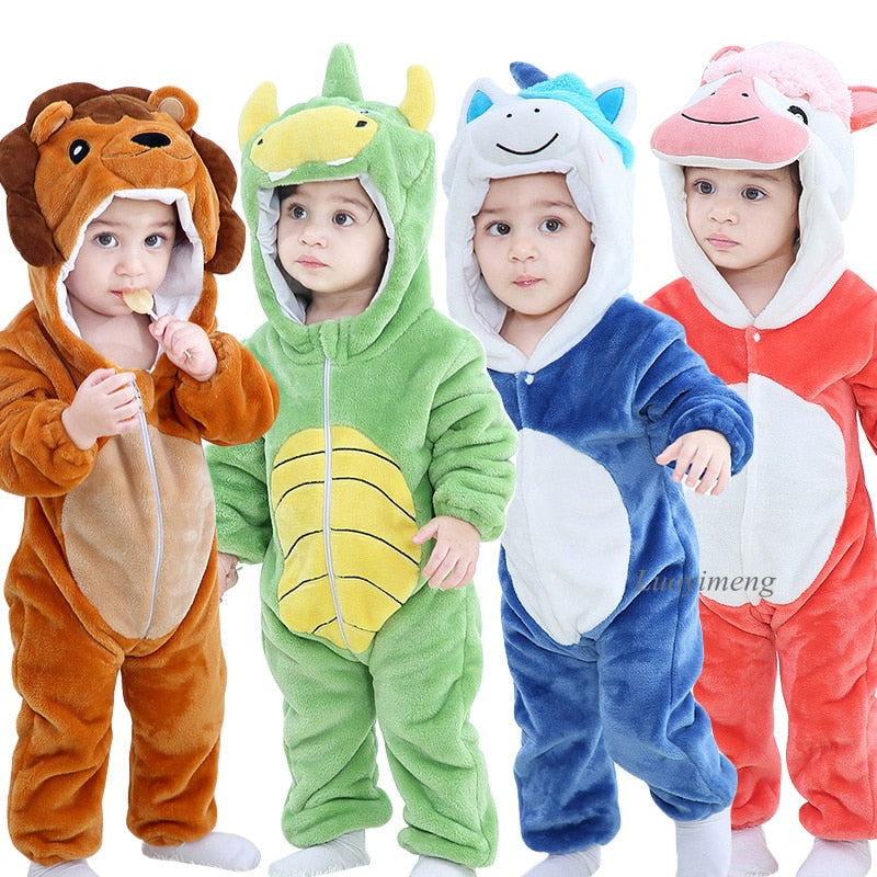 Toddler Animal Jumpsuit Pajamas