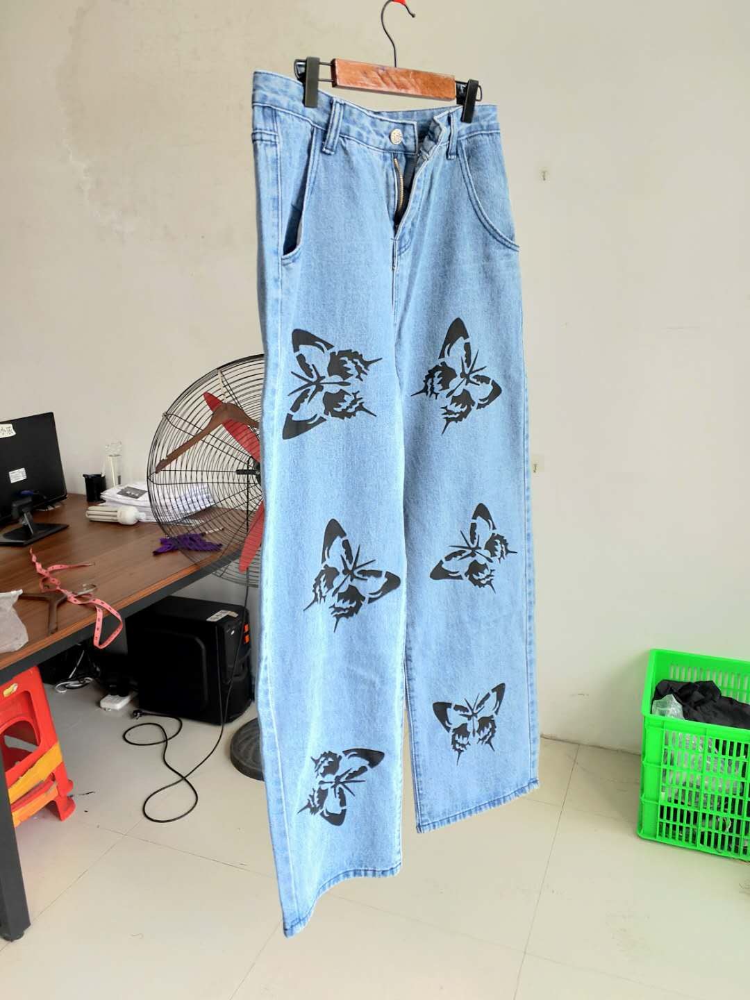 Vintage Butterfly Jeans