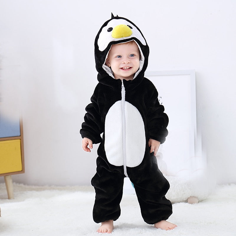 Toddler Animal Jumpsuit Pajamas